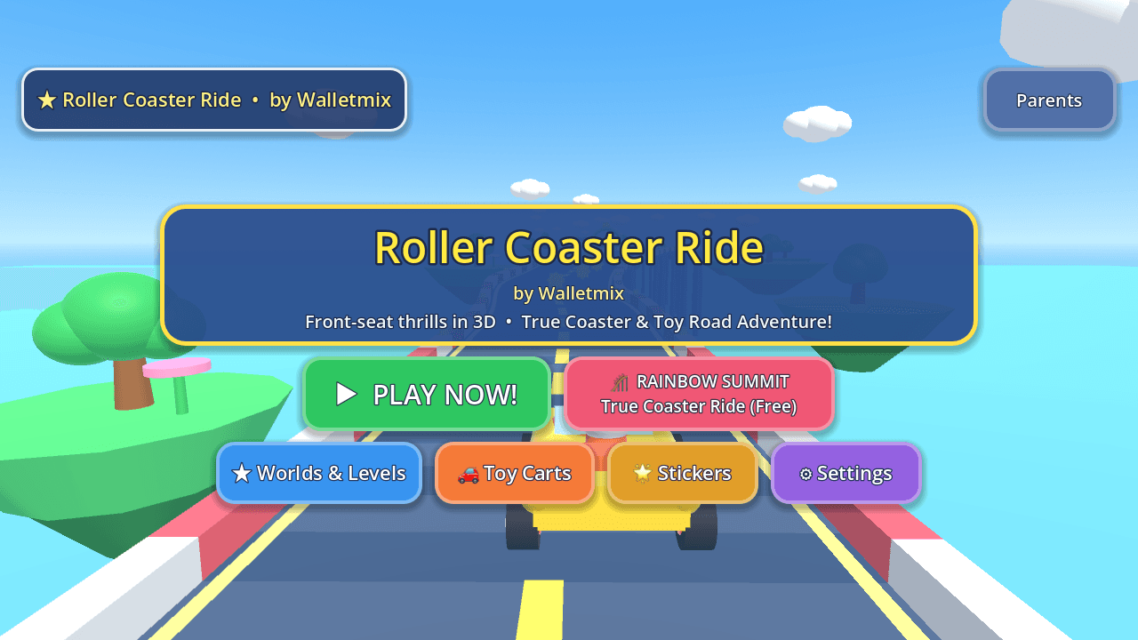 Roller Coaster Ride: Walletmix screenshot 1